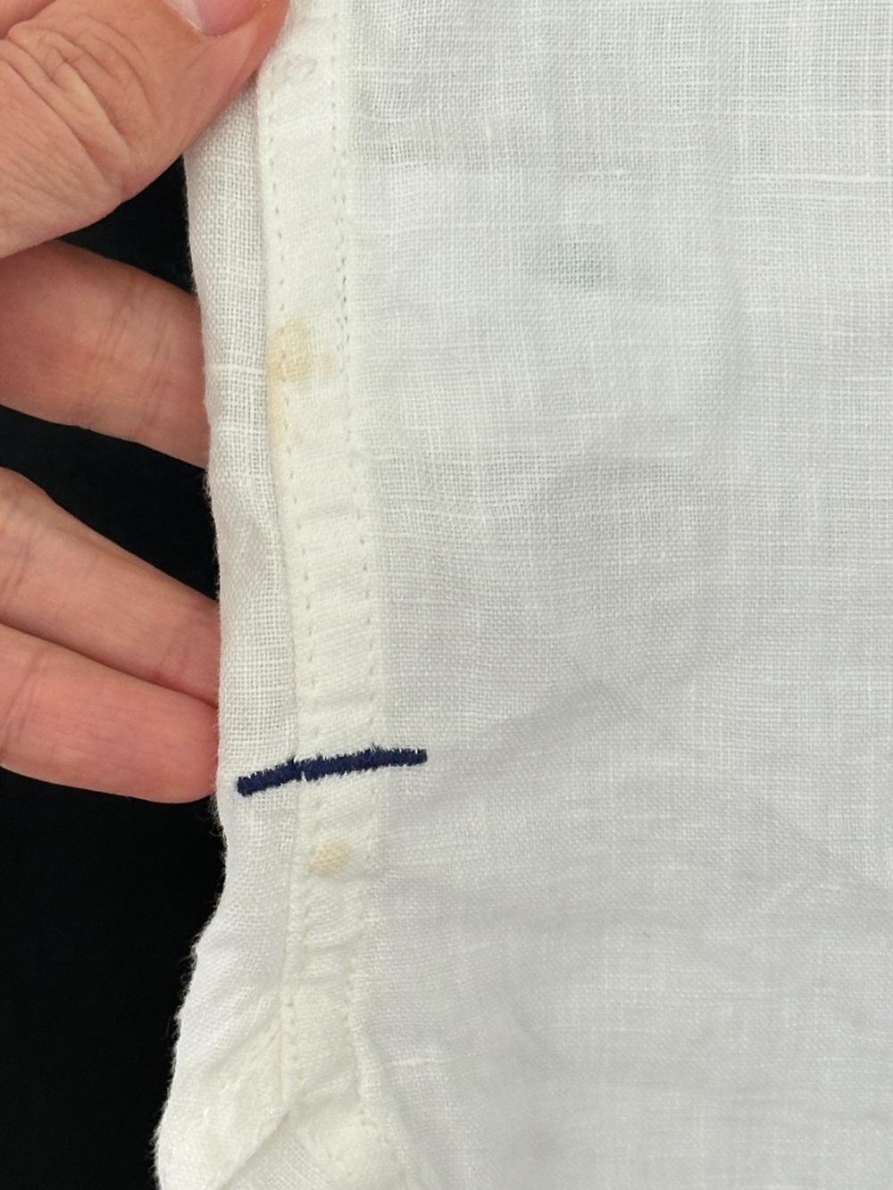 J.Crew Garçon Classic Shirt in Baird McNutt Irish Linen Size 4 - Picture 5 of 7